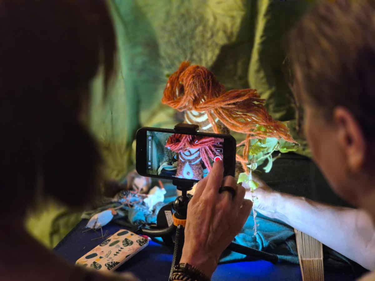 Lenke Duyvendak Stop-Motion Workshop.